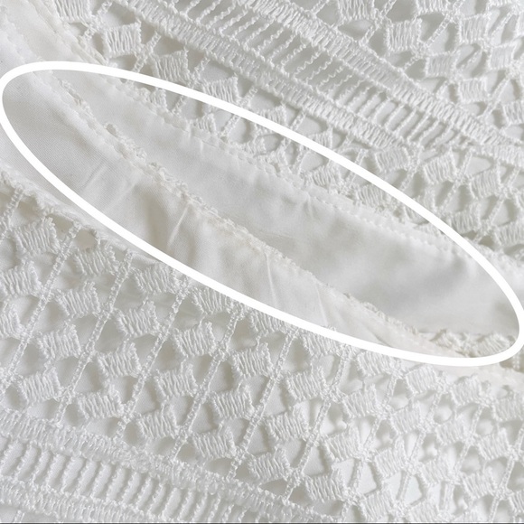 Derek Lam 10 Crosby V-Neck Sleeveless Pieces Lace Dress - Picture 13 of 15